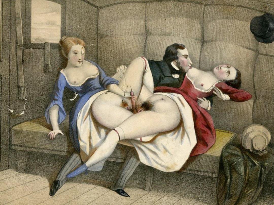 Pintura pornográfica del siglo XIX