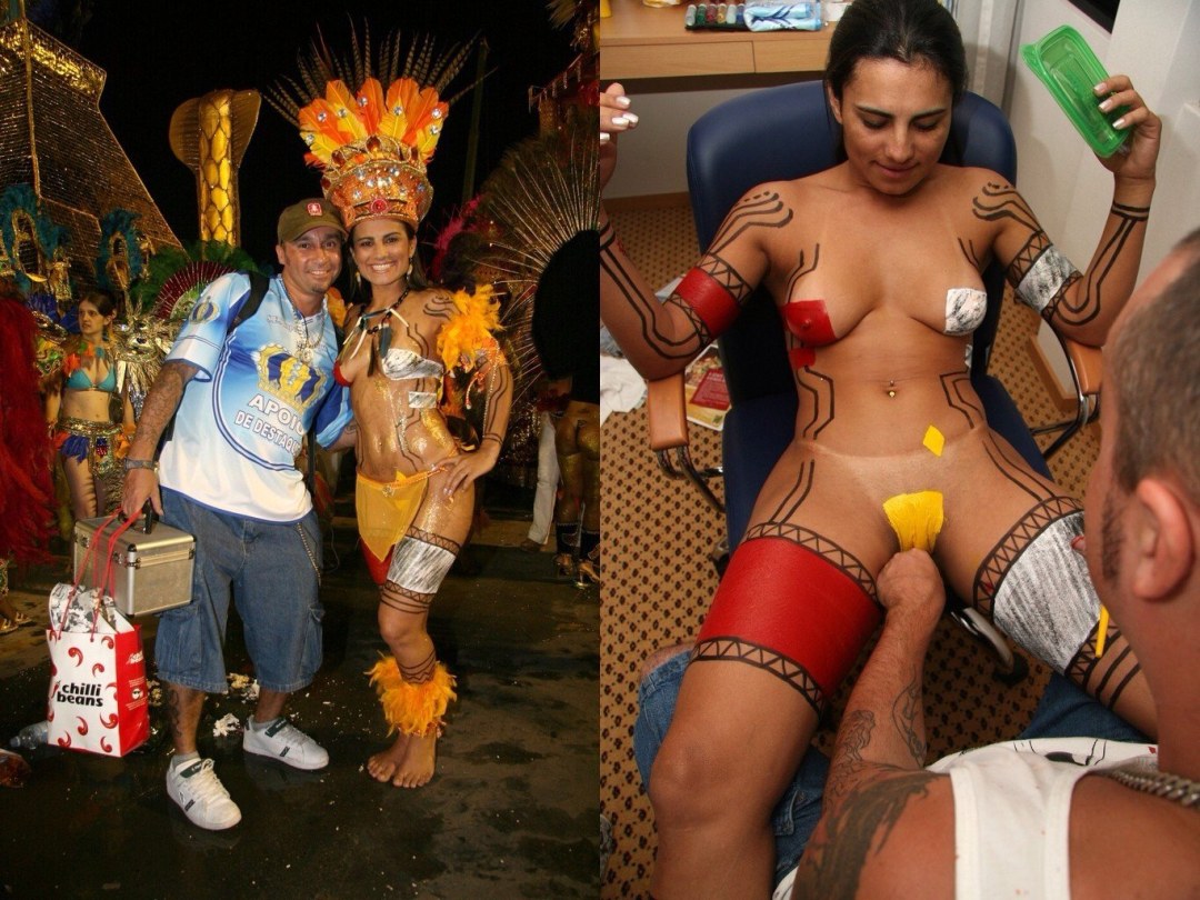 Andrea Martins Brasili Carnaval desnudo