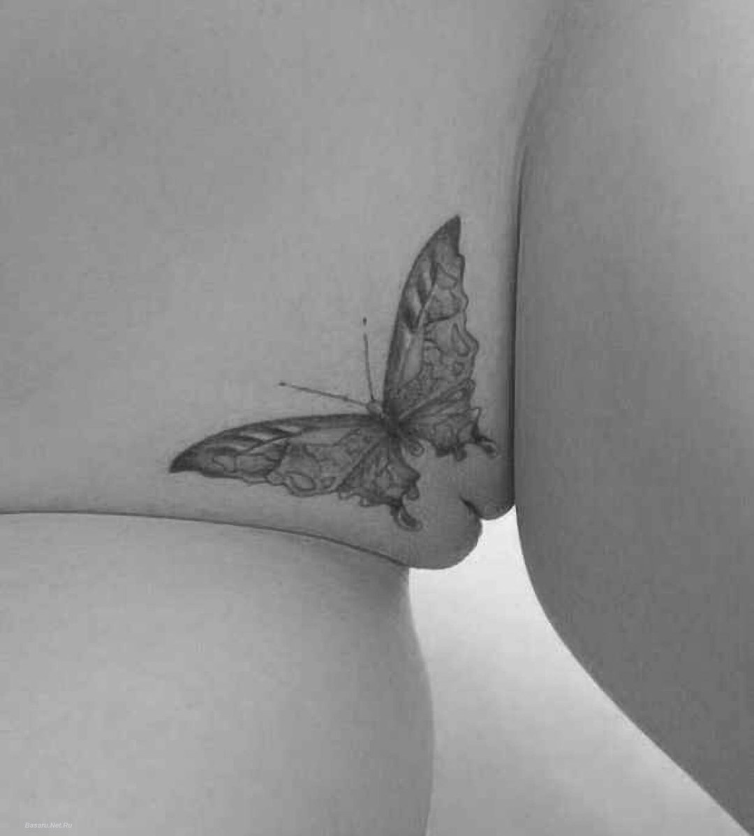 Hermoso coño de mariposa