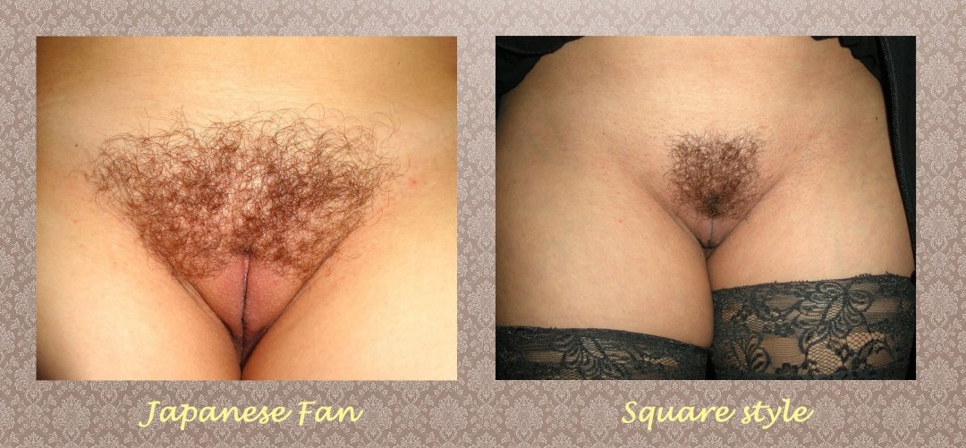 Cortes de cabello de pubis íntimos femeninos