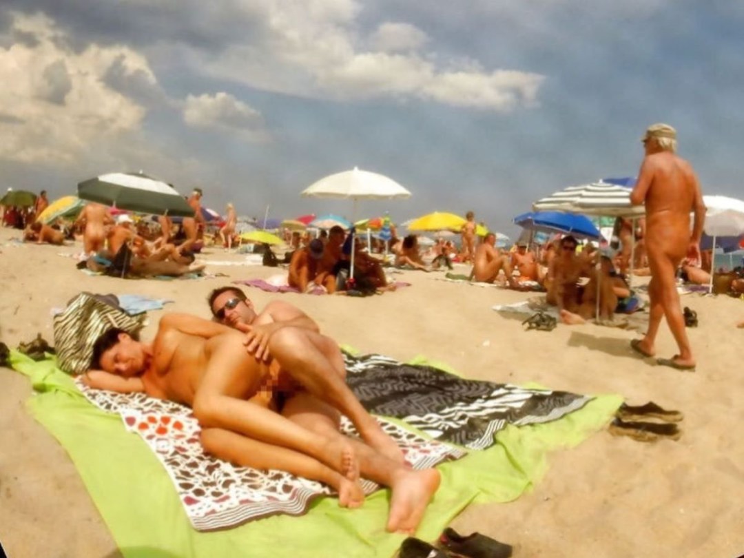 Playa nudista alemana