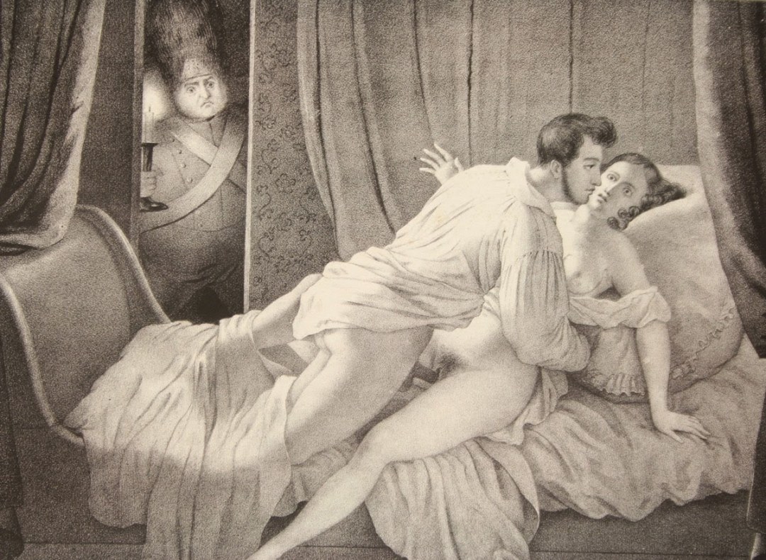 Pintura pornográfica del siglo XIX