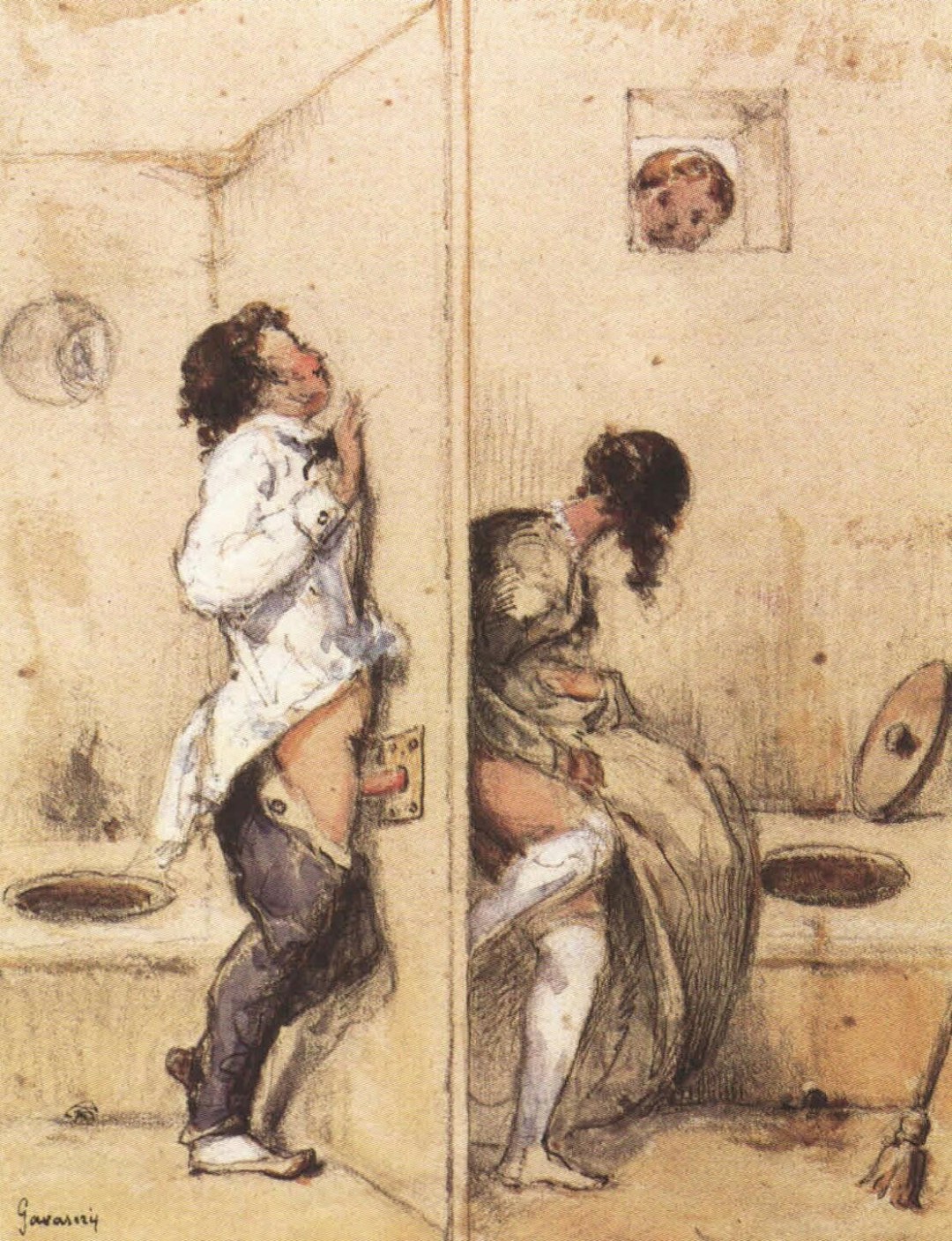 Pintura pornográfica del siglo XIX