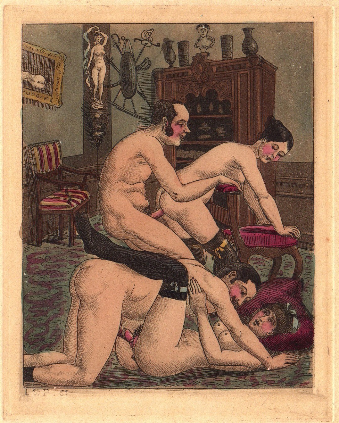 Pinturas pornográficas medievales