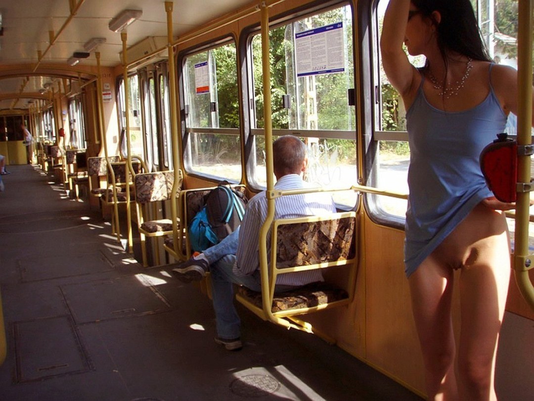 Sin bragas en un trent