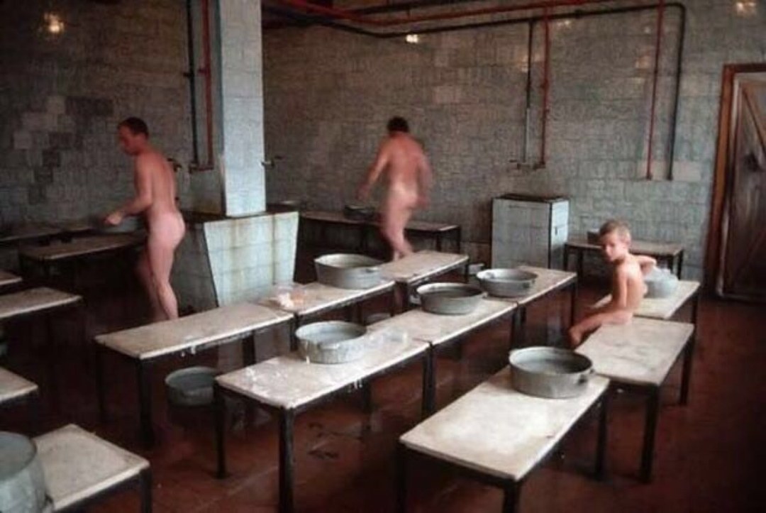 Baño público soviético