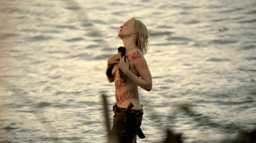 El mundo del salvaje West Ingrid Brozo Berdal desnudo