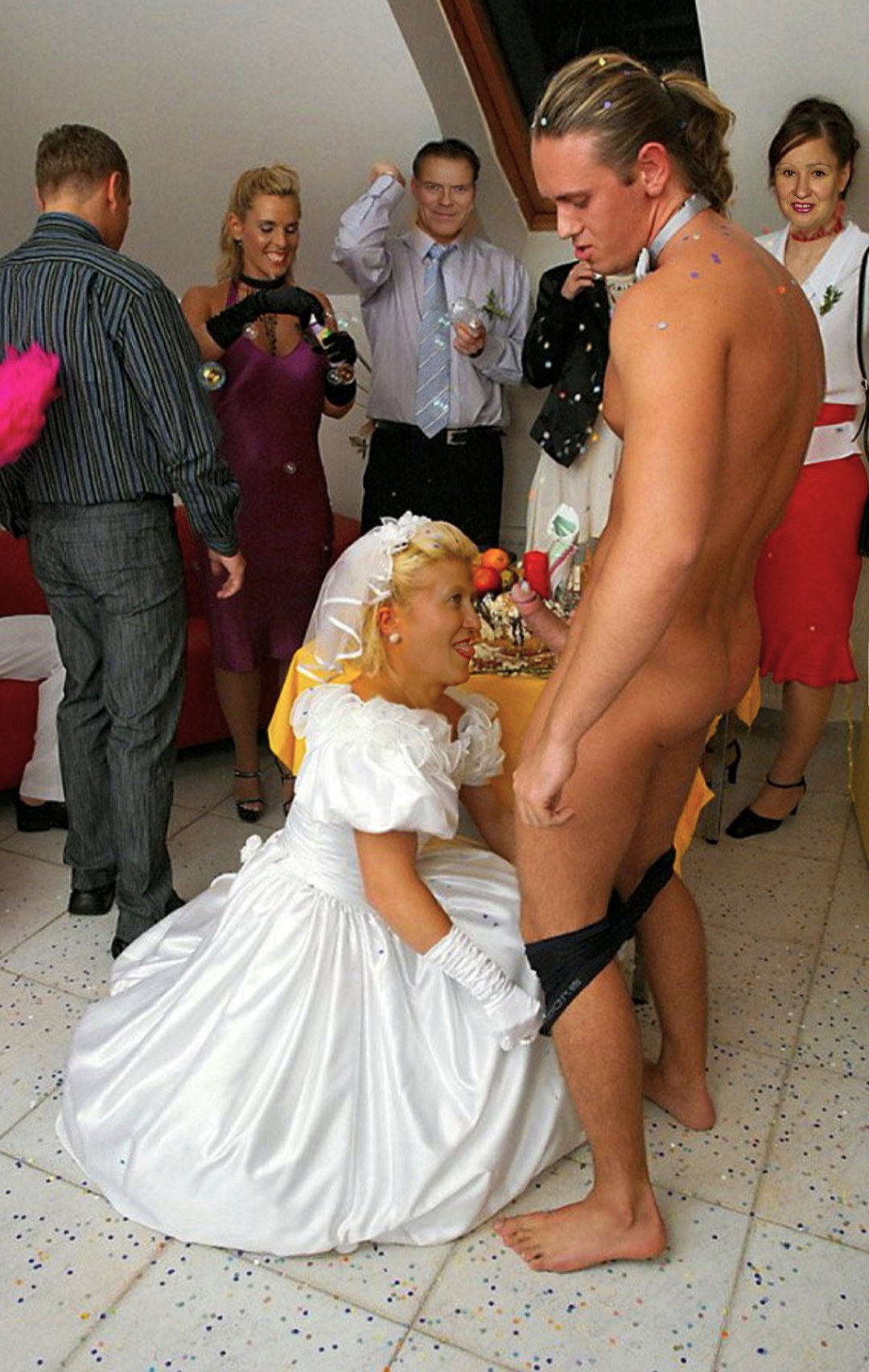 Exposición a la boda