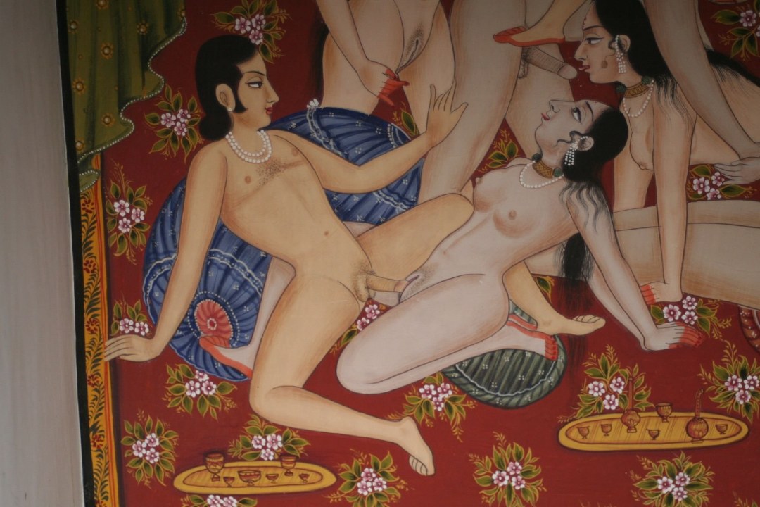 Pintura erótica de la India