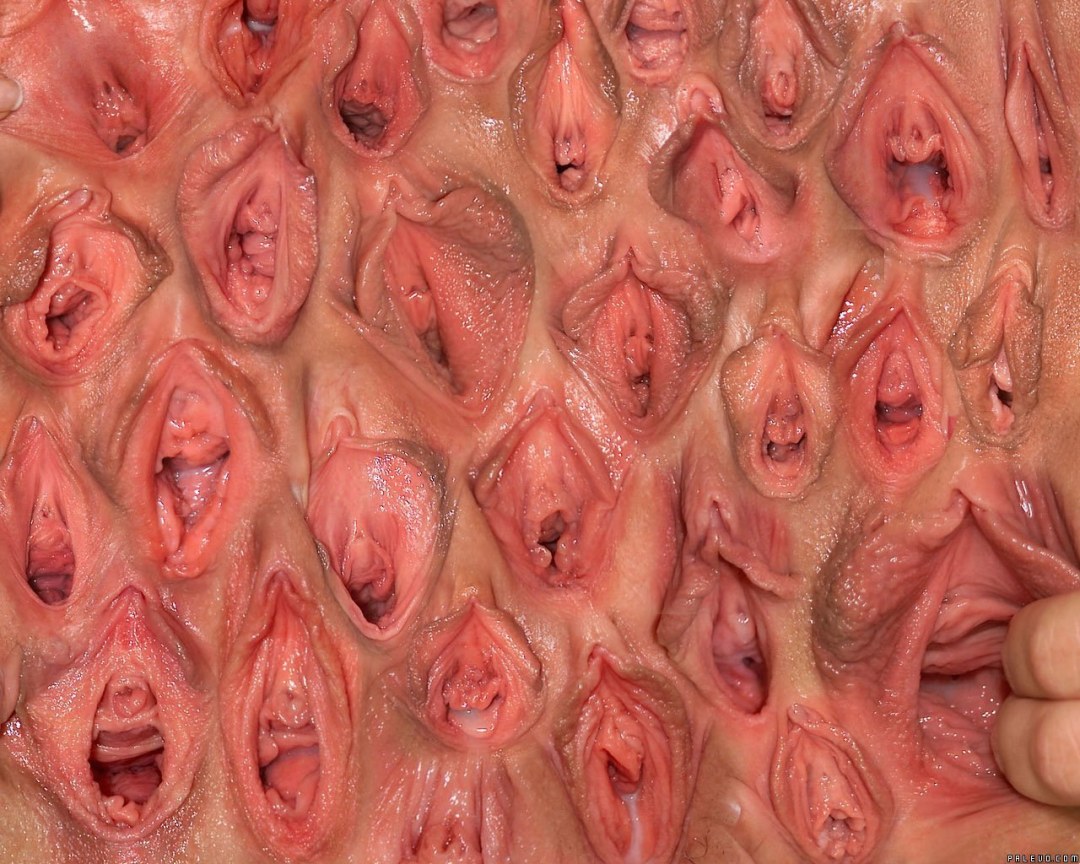 Forma inusual de una vagina femenina