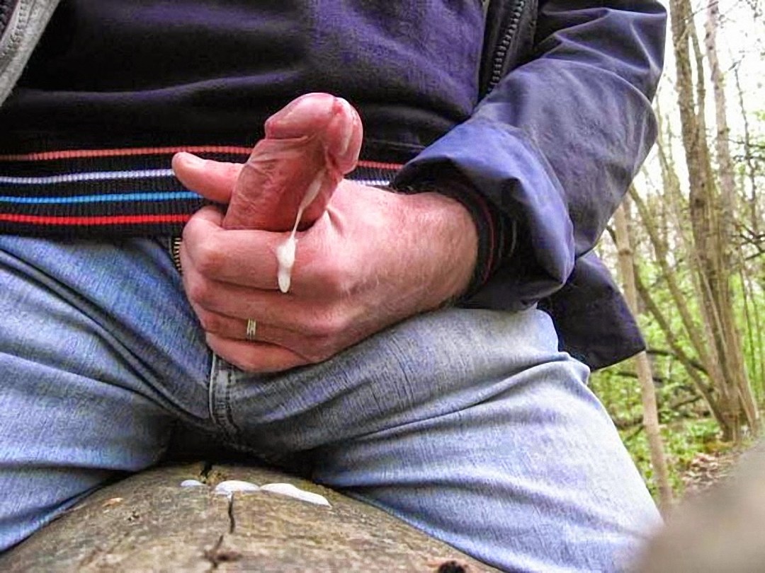 Miembro masculino de jeans