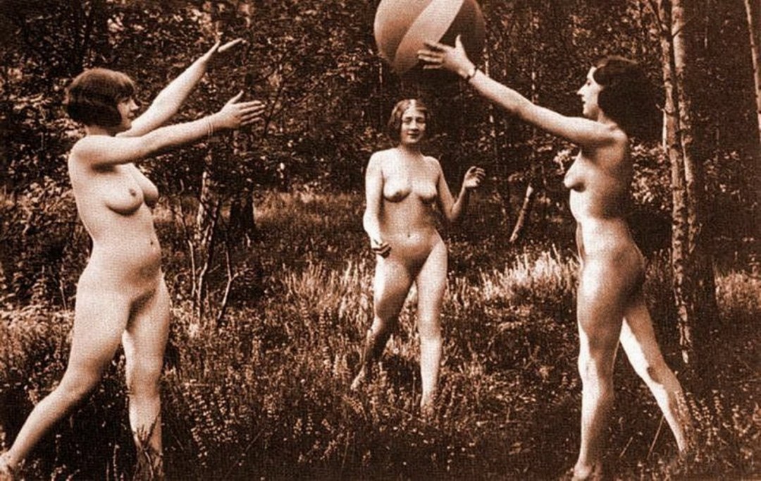 Mujeres desnudas vintage