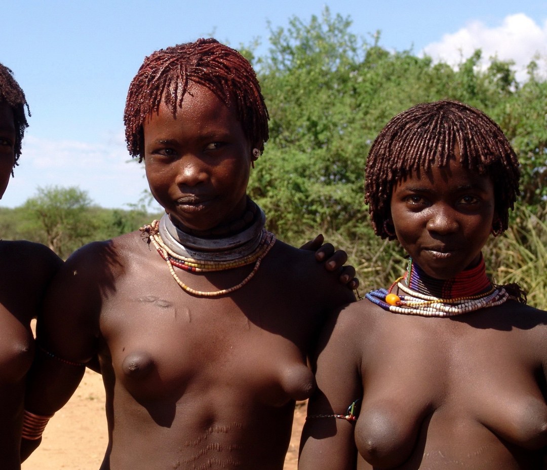 Chicas africanas desnudas
