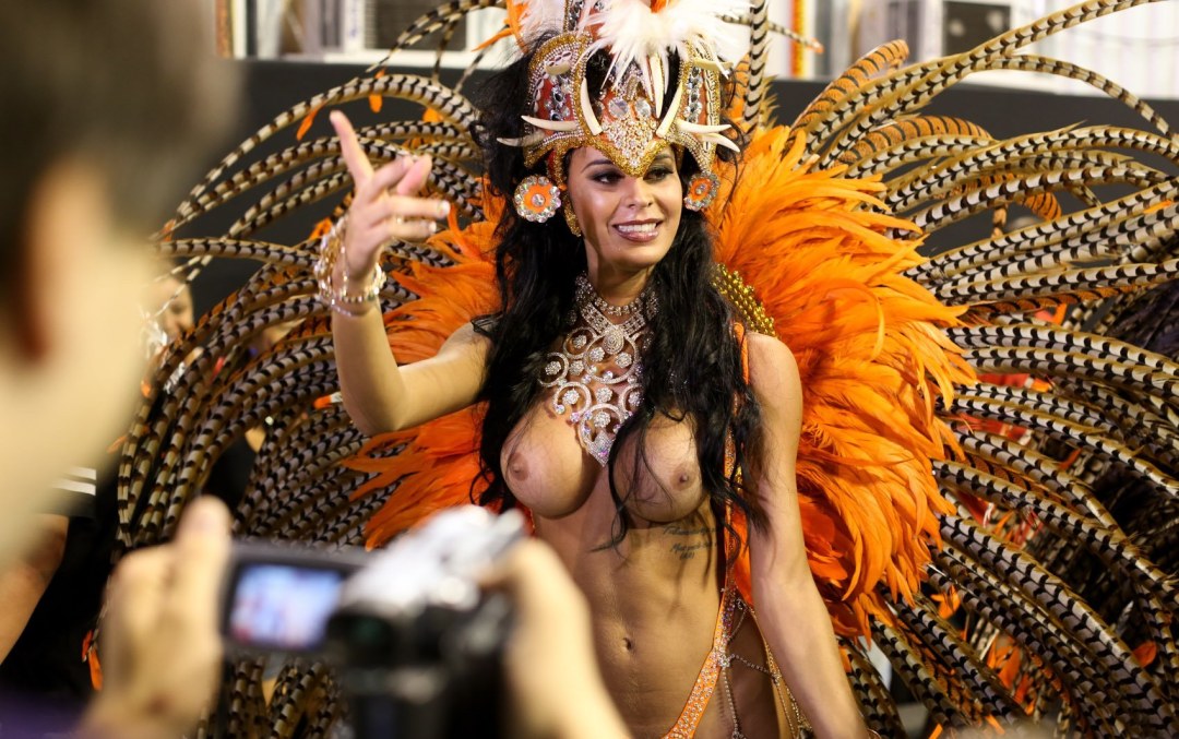 Carnaval desnudo Brasil 1986