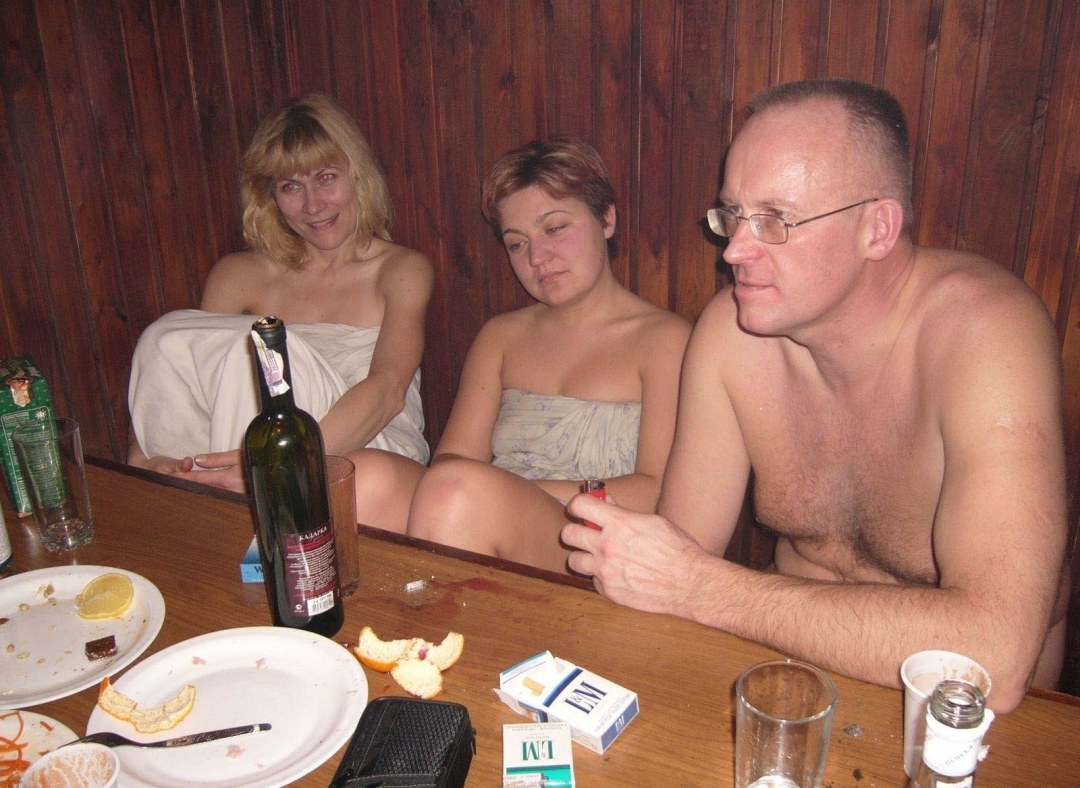 Fiesta en la casa de baños privada