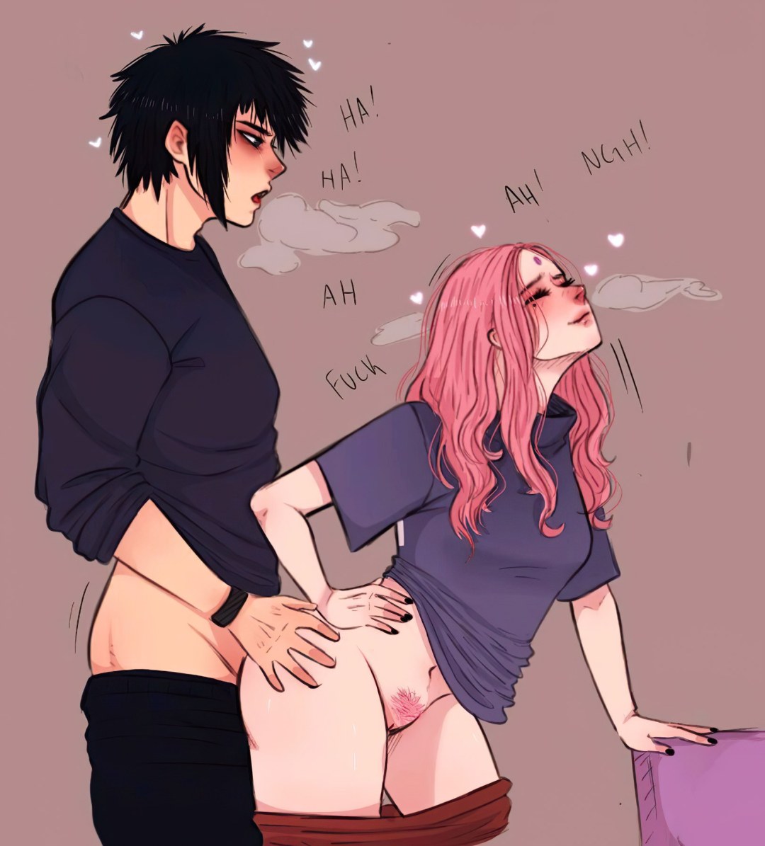 Anime Hentai Sasuke y Sakura