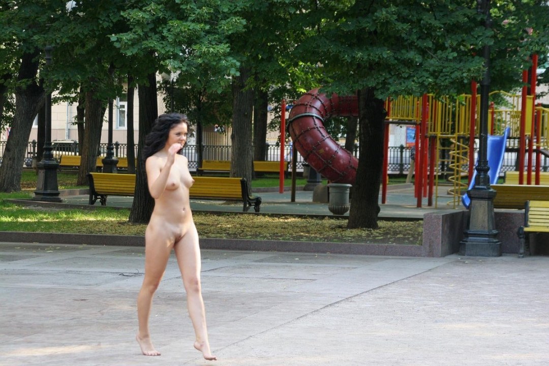 Sesión de fotos desnuda en Gorky Park