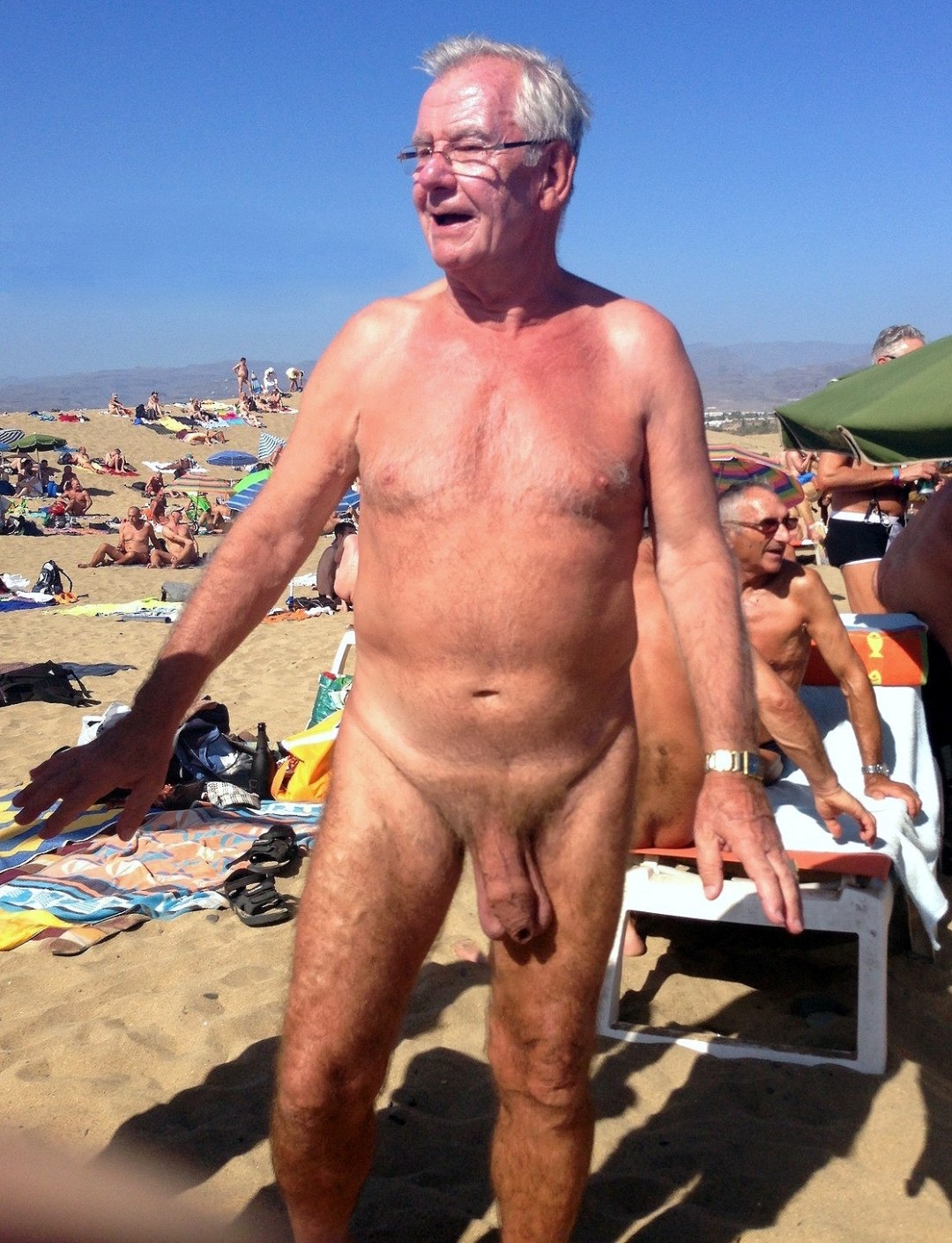 Hermosos viejos osos abuelos desnudos nudistas
