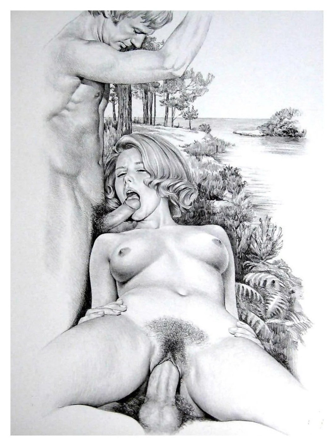 Bocetos pornográficos