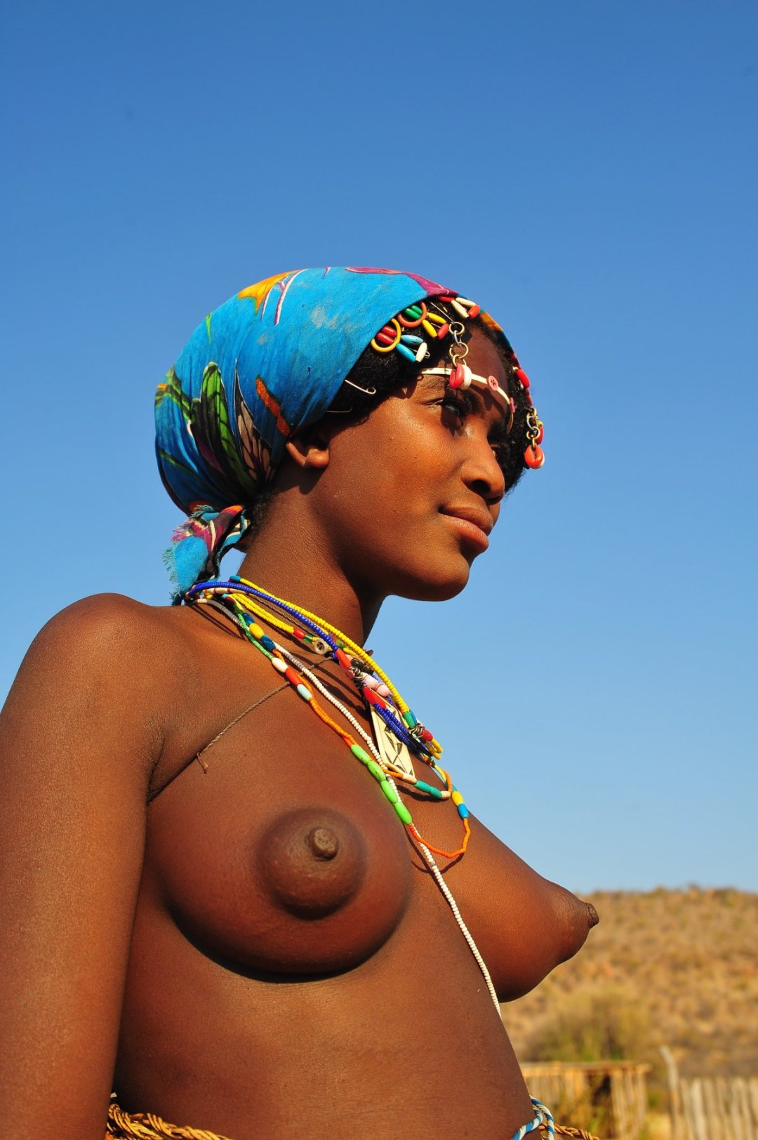 Pechos de niñas africanas