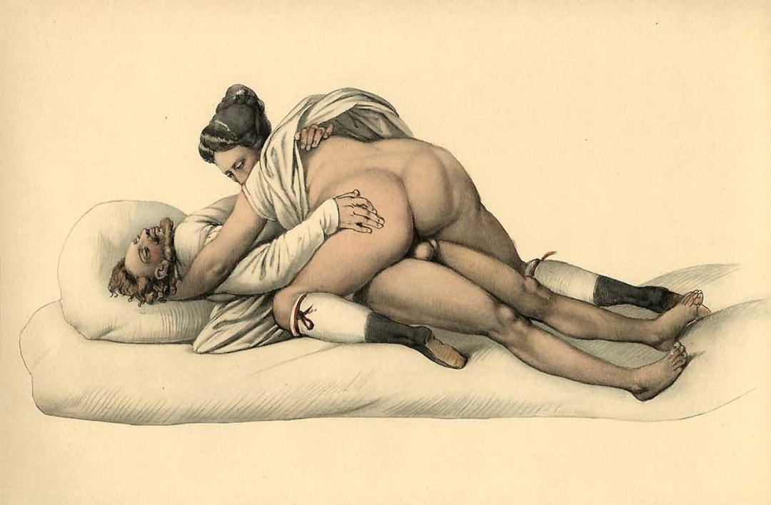 Johann Nepumuk Geiger Ilustraciones eróticas