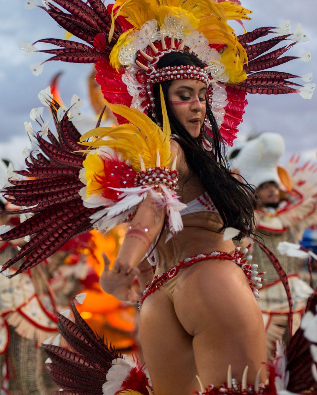 Carnaval brasileño desnudo