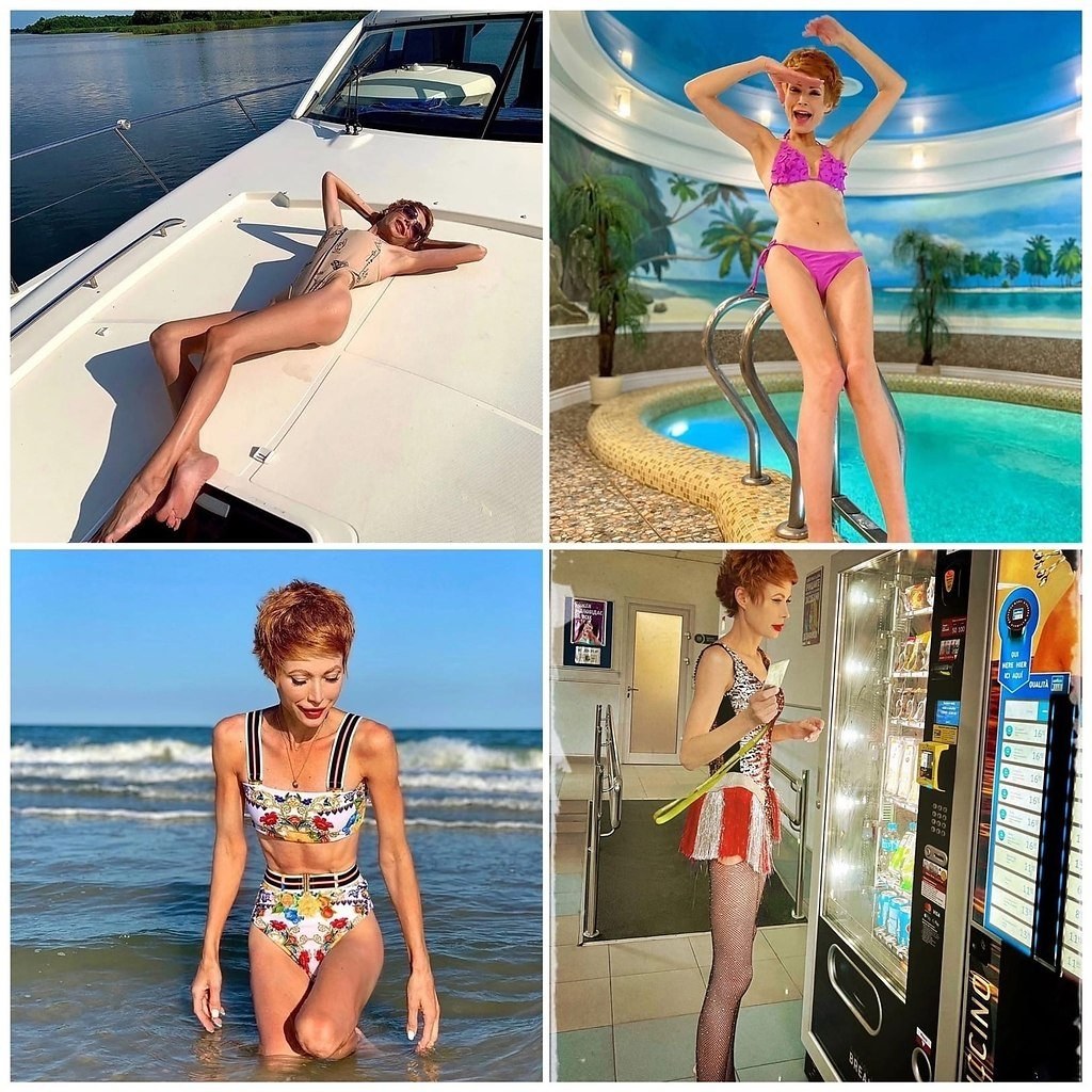 Presentadora de televisión Christina Lebed