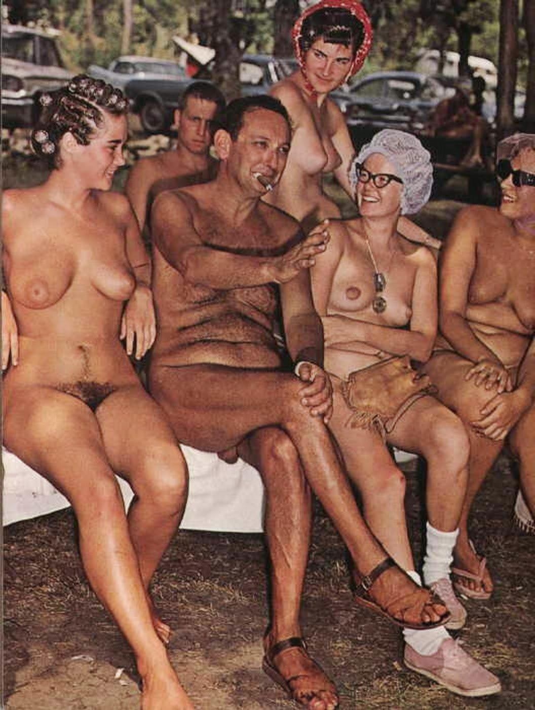 Porno retro en la playa