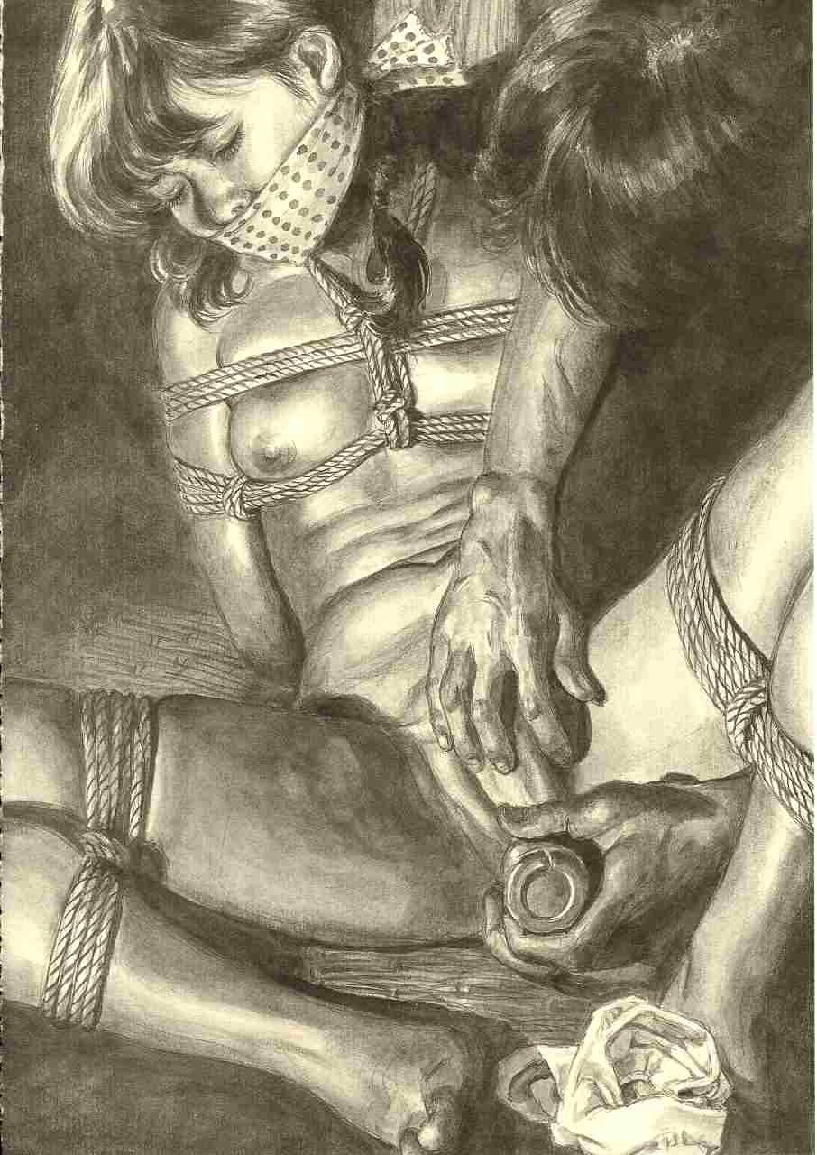 Dibujos realistas de BDSM
