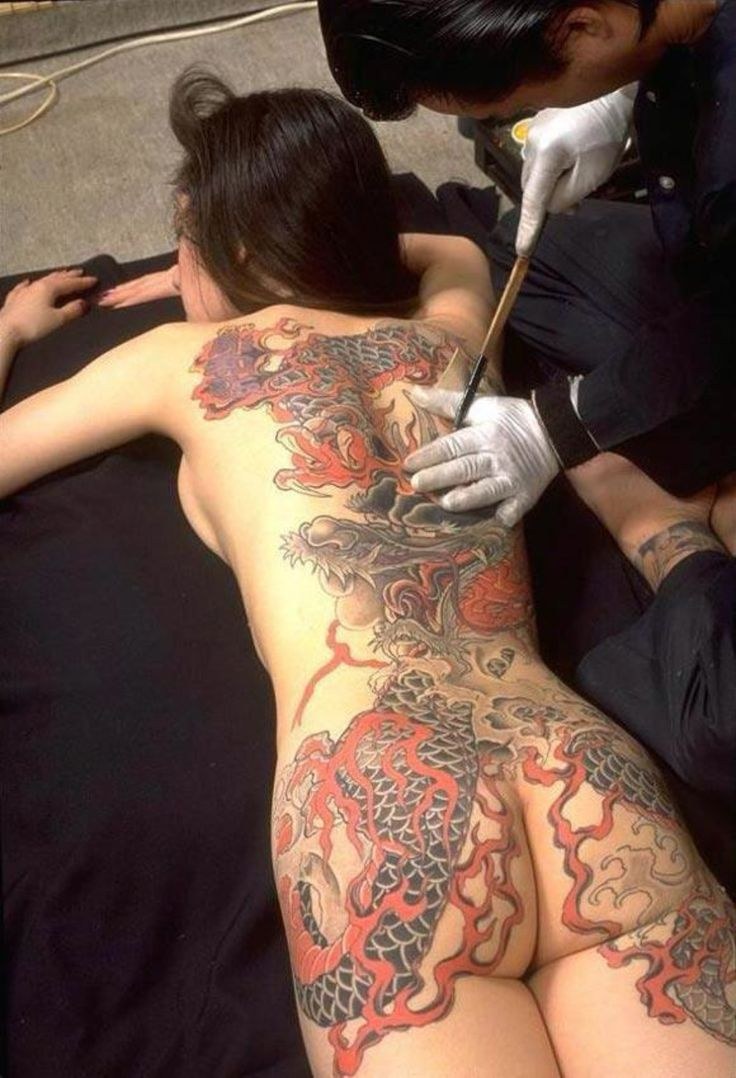 Tatuajes eróticos japoneses