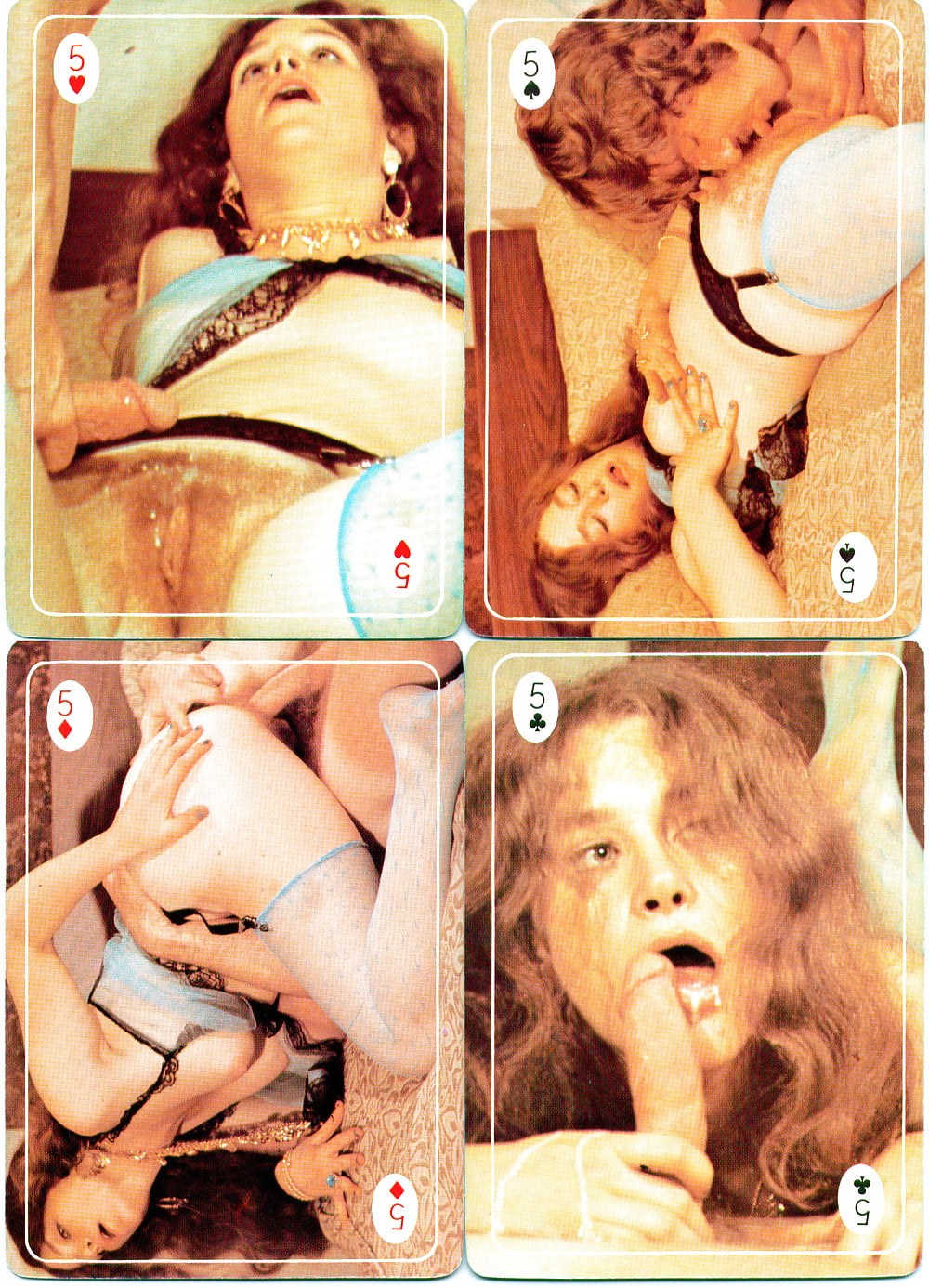 Viejos jugando cartas porno