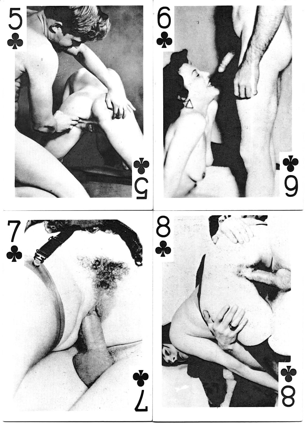 Tarjetas retro pornográficas