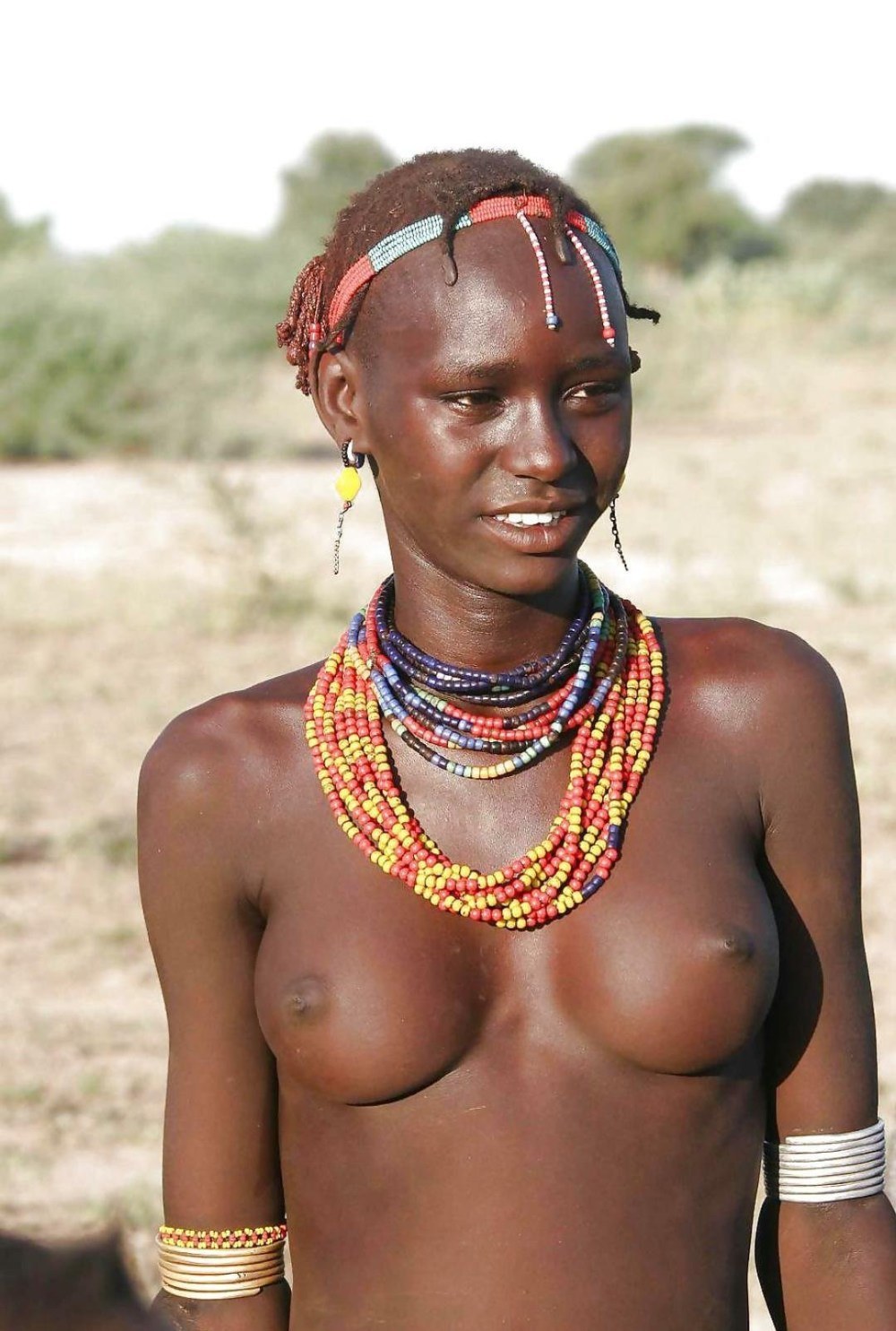 Chicas africanas desnudas