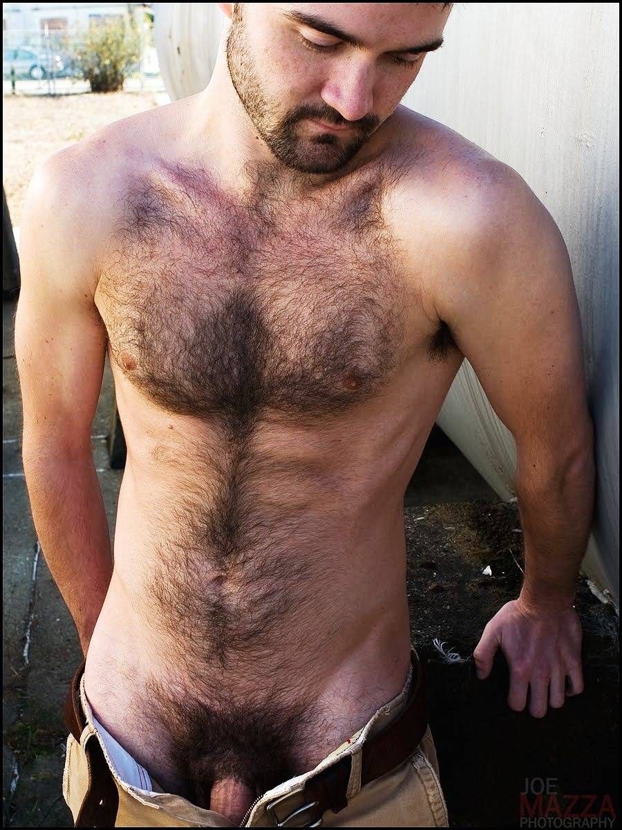 Hermosos chicos peludos desnudos
