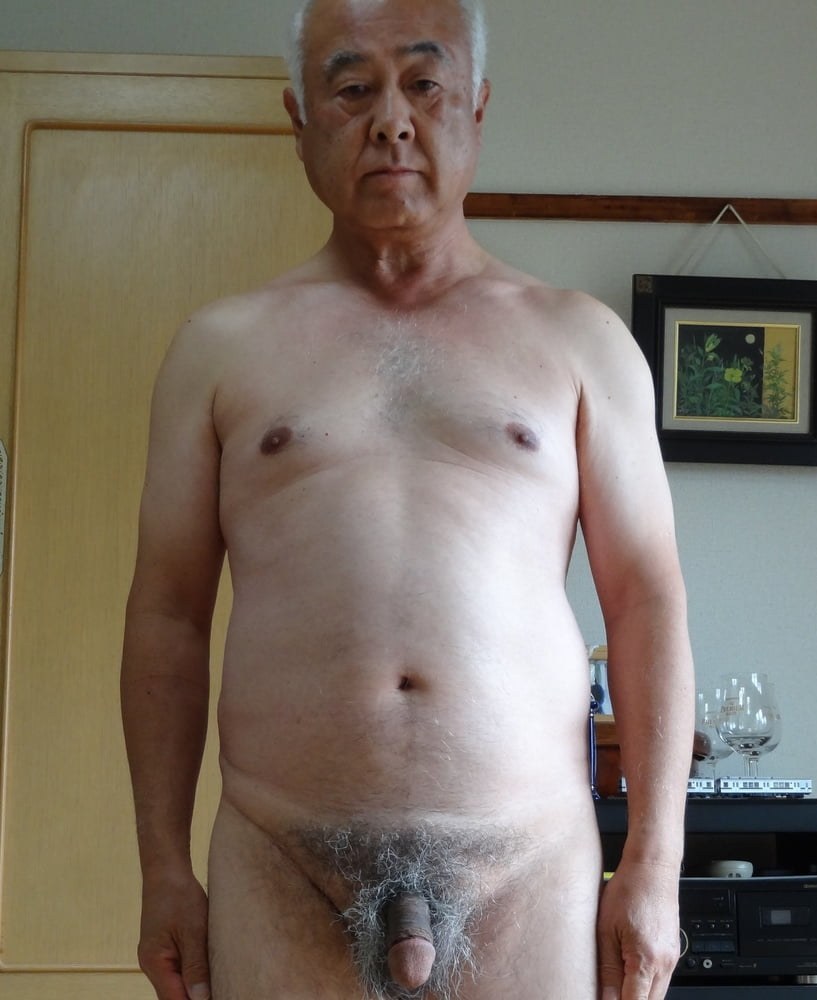 Viejos desnudos de hombres chino