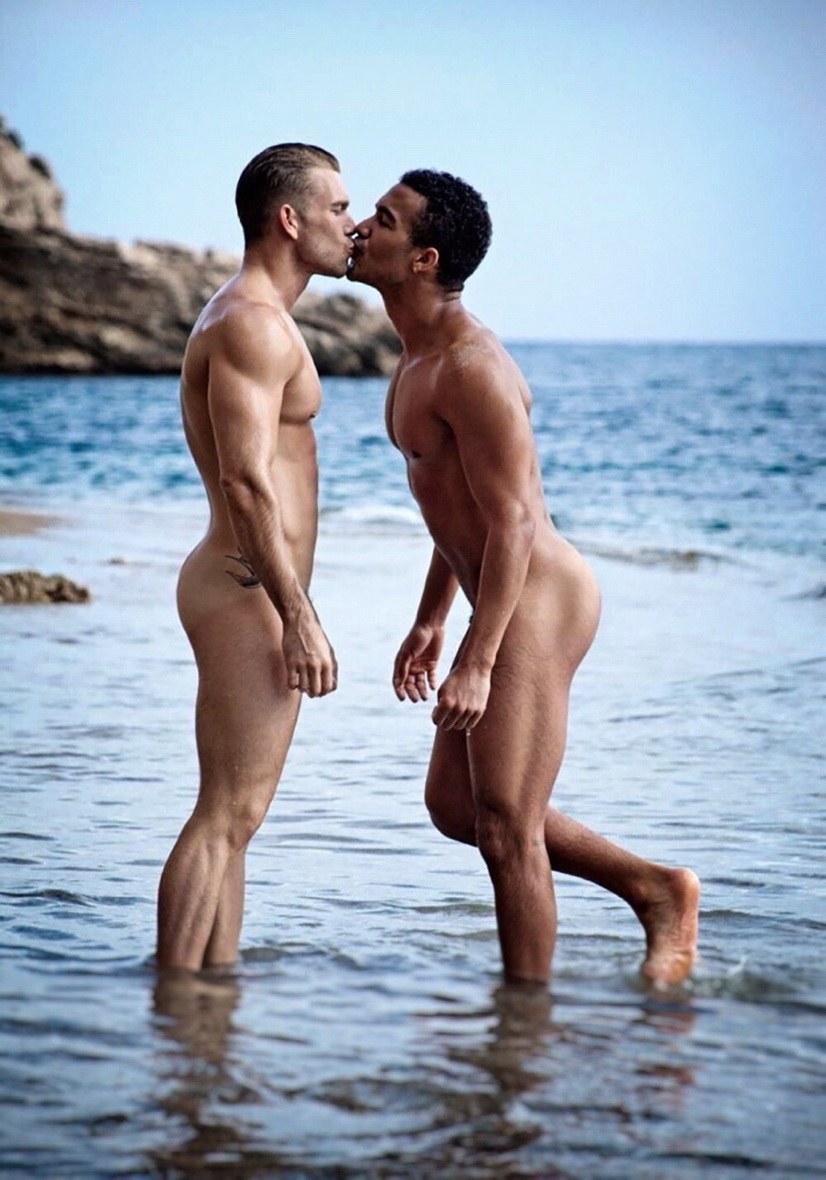 Sesión de fotos de hombres desnudos