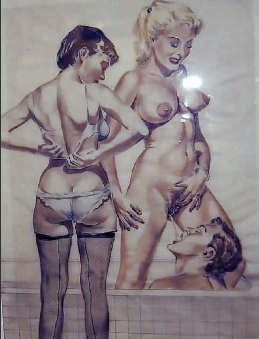 Dibujos retro pornografía