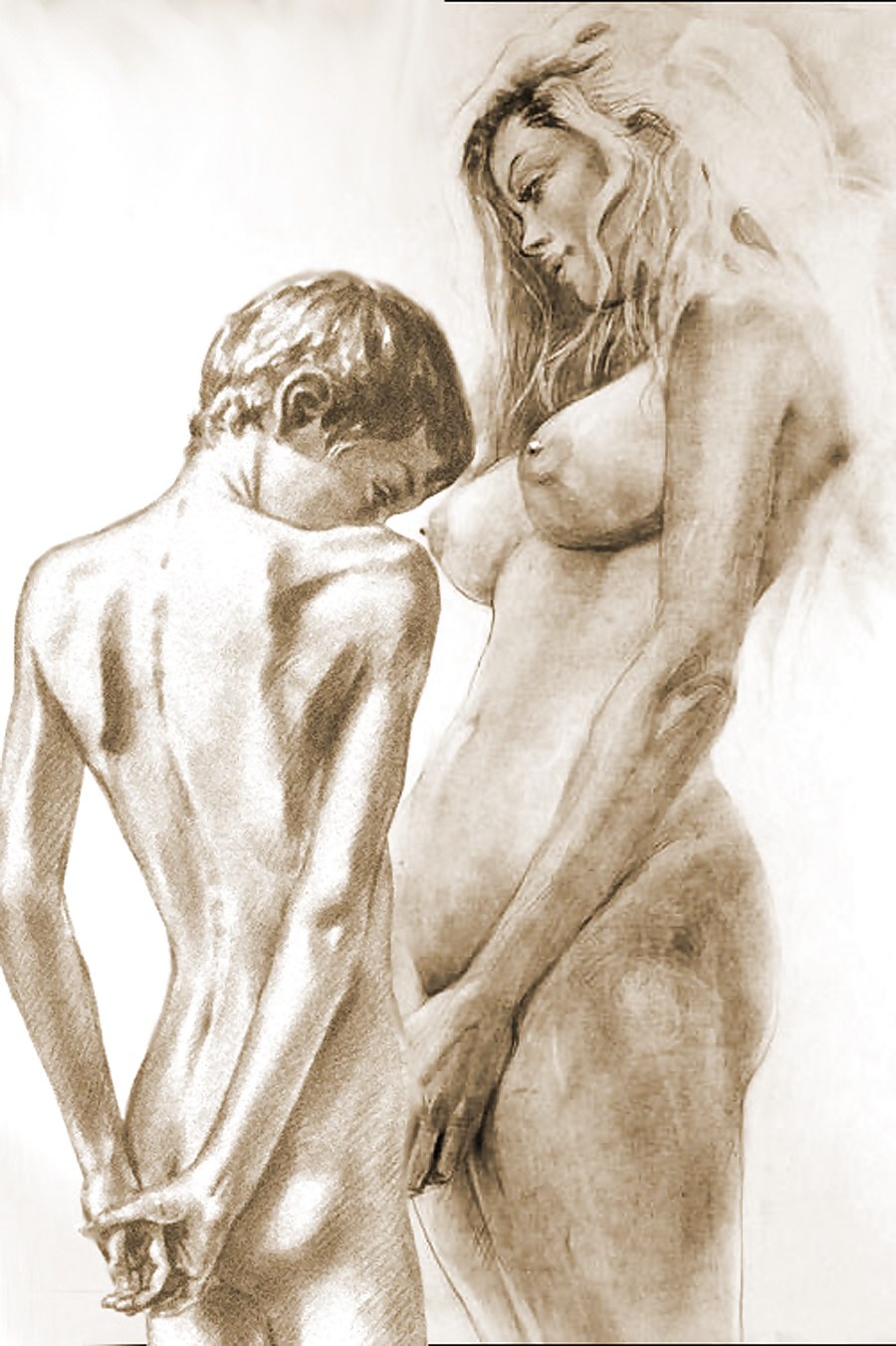 Dibujo erótico
