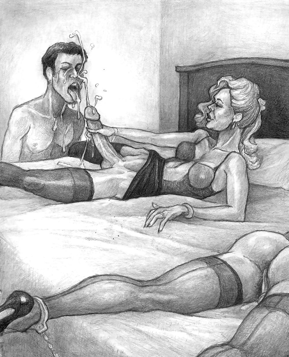 Bocetos pornográficos