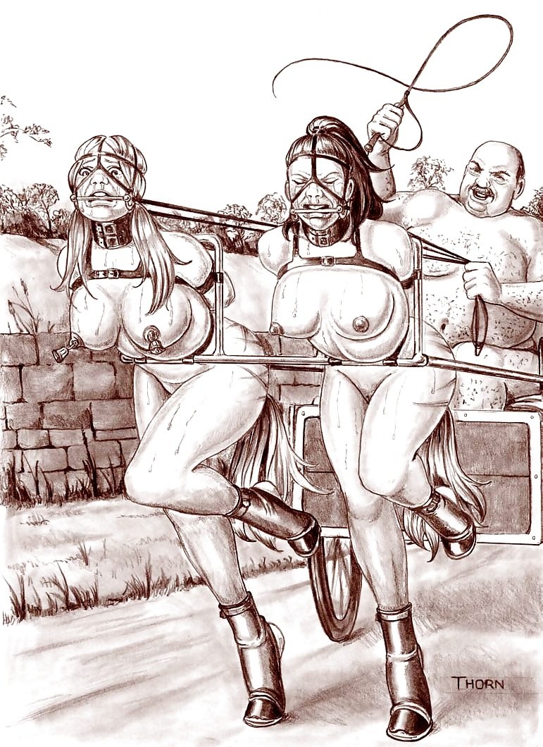 Esclavos desnudos bdsm cómics
