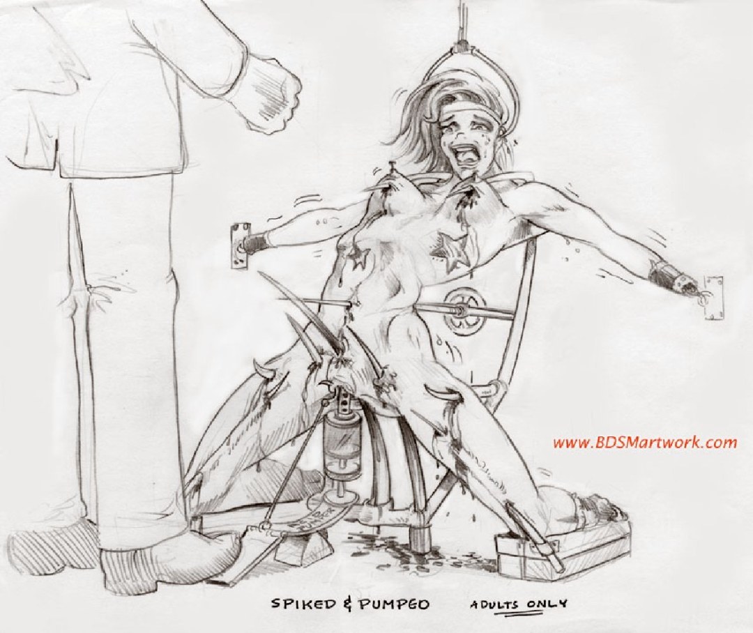 Dibujos de mujeres de tortura bdsm