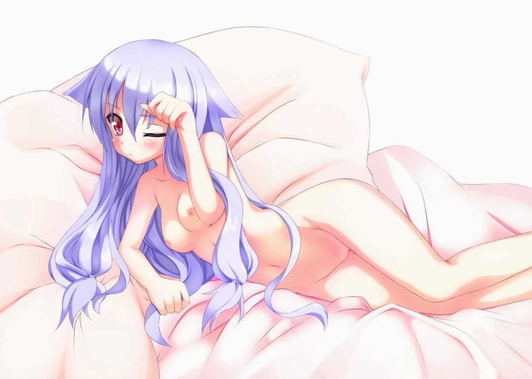 Hentai desnudo tinky en la cama