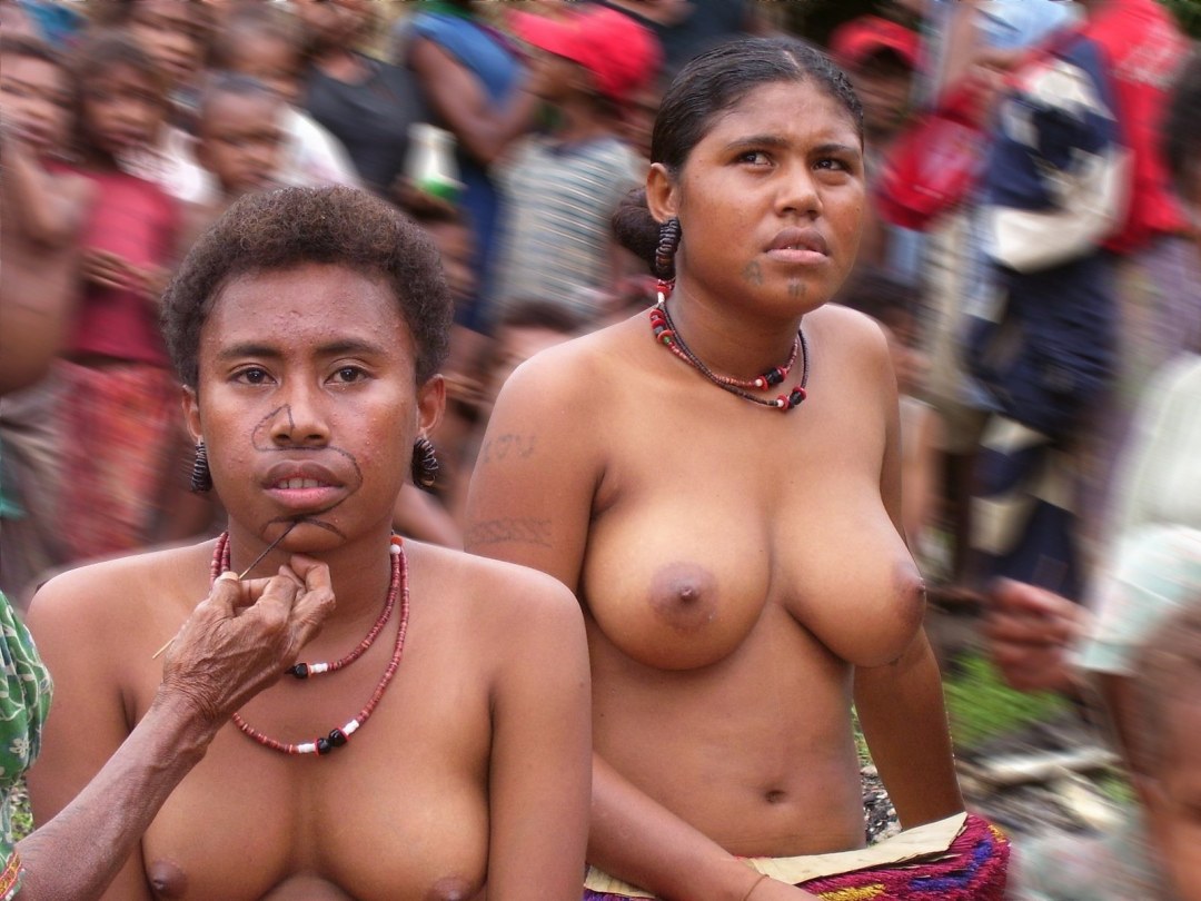 Chicas africanas desnudas