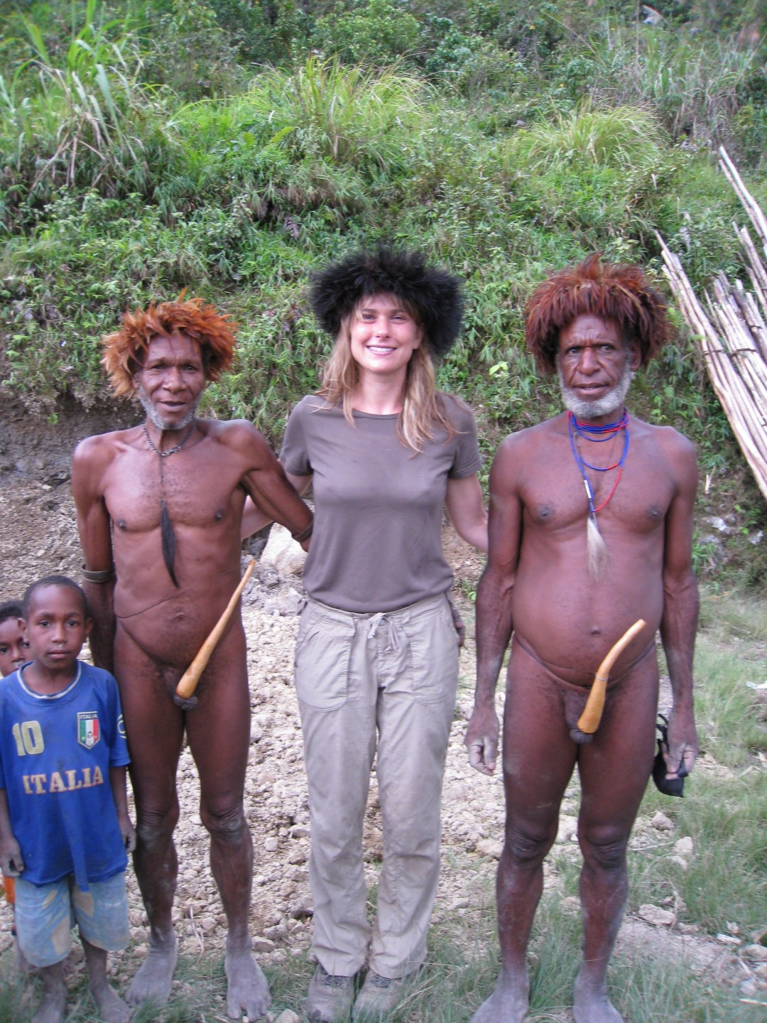 Tribus africanas sin ropa