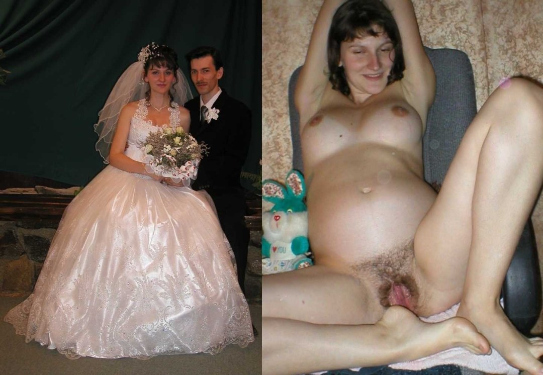 Mujeres desnudas después de la boda