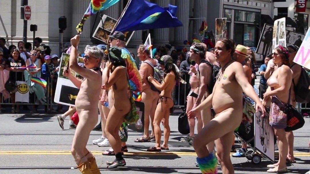 Desfile desnudo en San Francisco