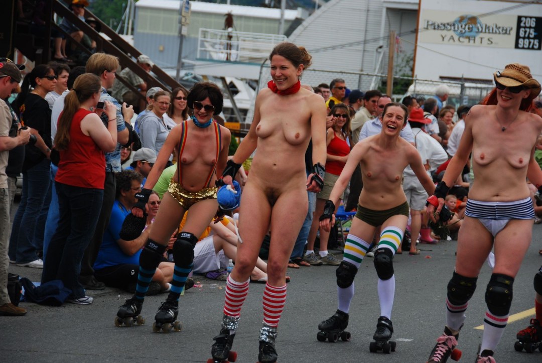 Desfiles europeos desnudos