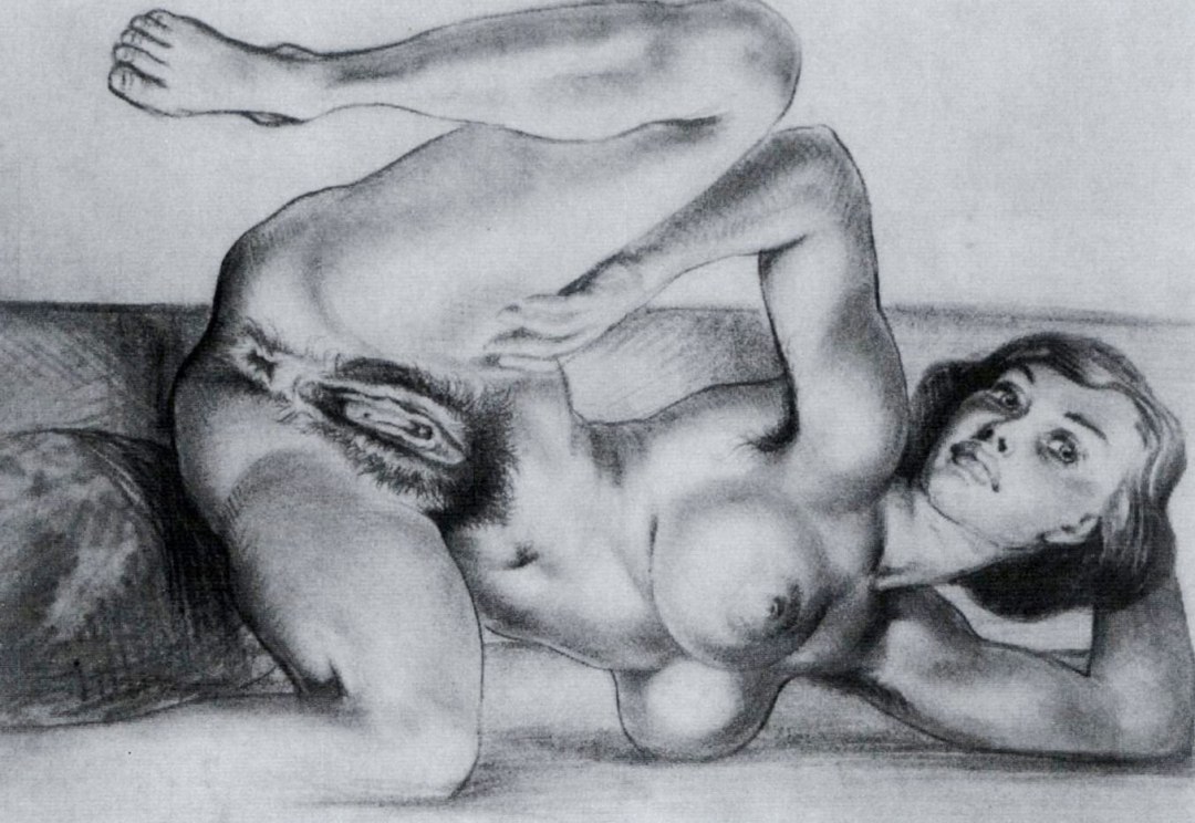 Dibujo de la naturaleza de la vagina