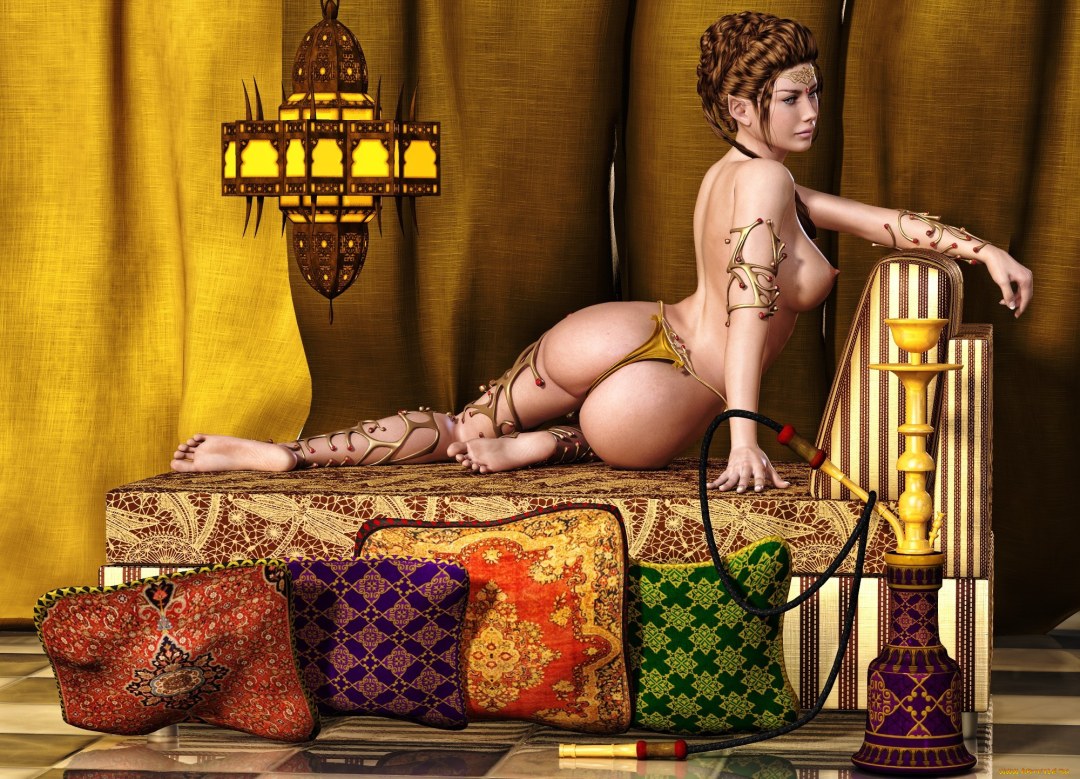 Mujeres orientales desnudas