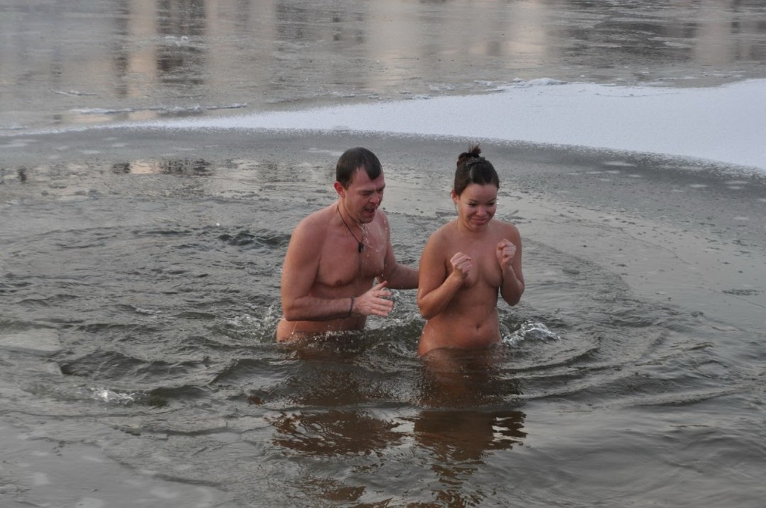 Bañarse con un desnudo juntos